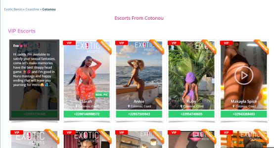 Escorts From Cotonou